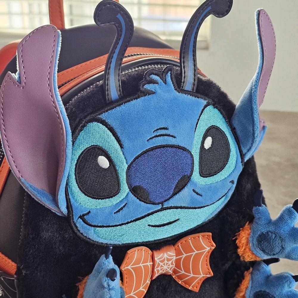 Loungefly Halloween Stitch Figural Mini Backpack - Picture 4 of 10